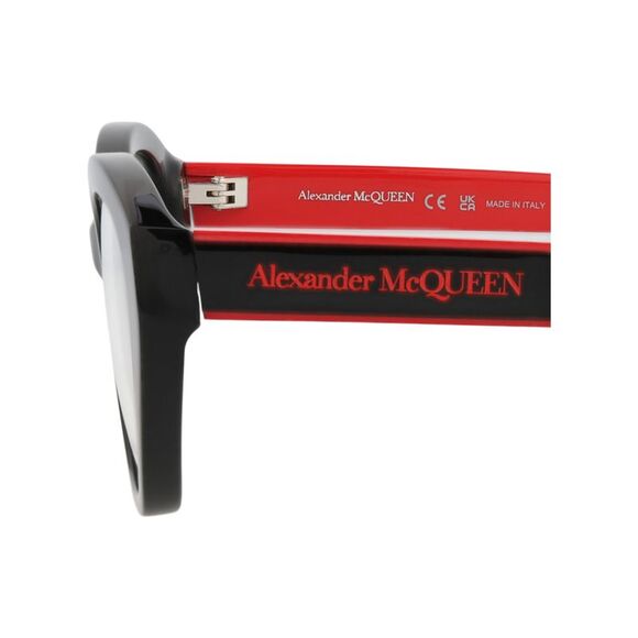 Alexander McQueen Cat Eye-Frame Acetate Optical Frames Black Womens